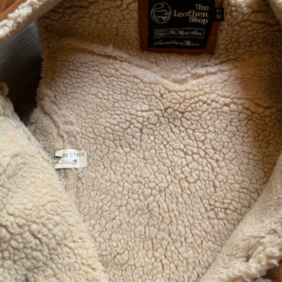 The Leather Shop Suede and Shearling Vest (Vintage) - Picture 7 of 8
